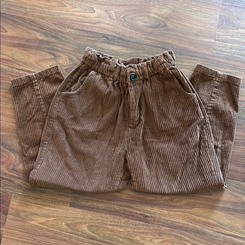 Women’s Corduroy Paperbag Pants